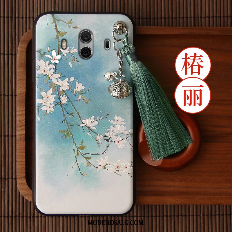 Huawei Mate 10 Etui Tassel Rød Af Personlighed Vintage Kreativ