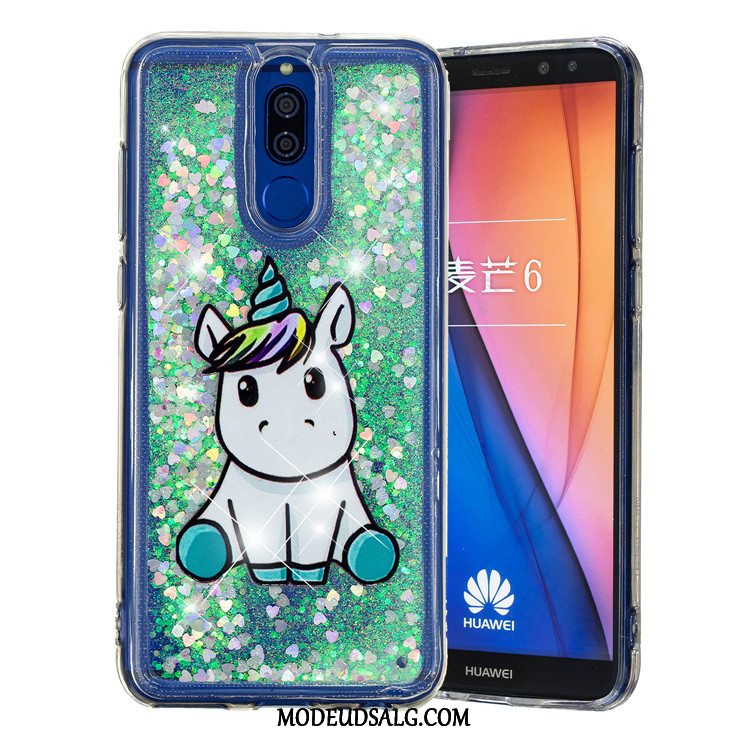 Huawei Mate 10 Lite Etui Beskyttelse Cover Quicksand Lyserød Anti-fald