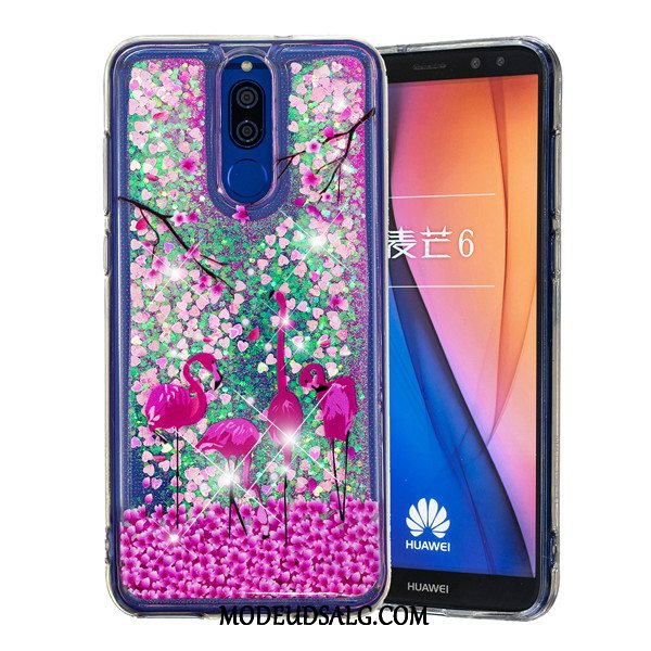 Huawei Mate 10 Lite Etui Beskyttelse Cover Quicksand Lyserød Anti-fald