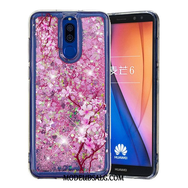 Huawei Mate 10 Lite Etui Beskyttelse Cover Quicksand Lyserød Anti-fald