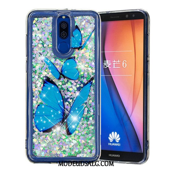 Huawei Mate 10 Lite Etui Beskyttelse Cover Quicksand Lyserød Anti-fald