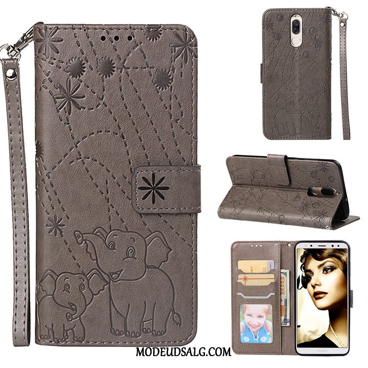 Huawei Mate 10 Lite Etui / Cover Clamshell Silikone Anti-fald Blød