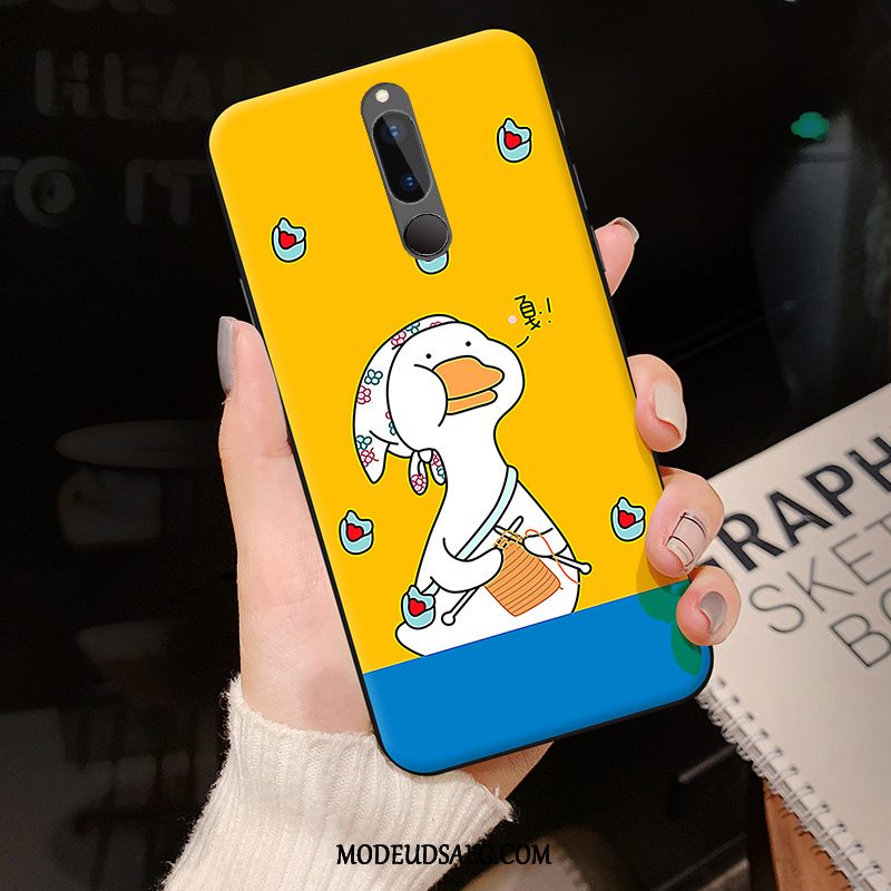 Huawei Mate 10 Lite Etui / Cover Ny Smuk Cartoon Rød Silikone