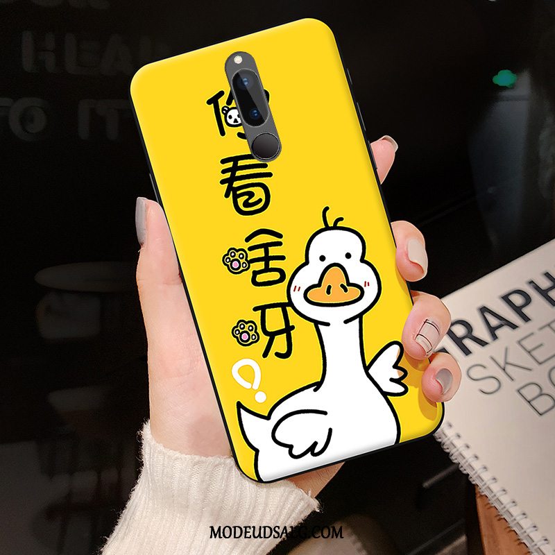 Huawei Mate 10 Lite Etui / Cover Ny Smuk Cartoon Rød Silikone