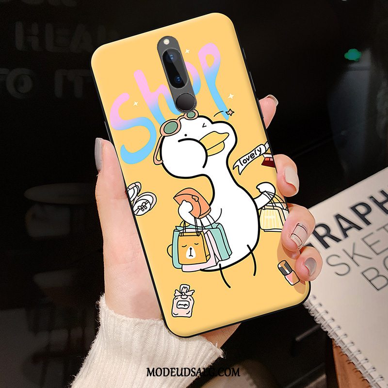 Huawei Mate 10 Lite Etui / Cover Ny Smuk Cartoon Rød Silikone