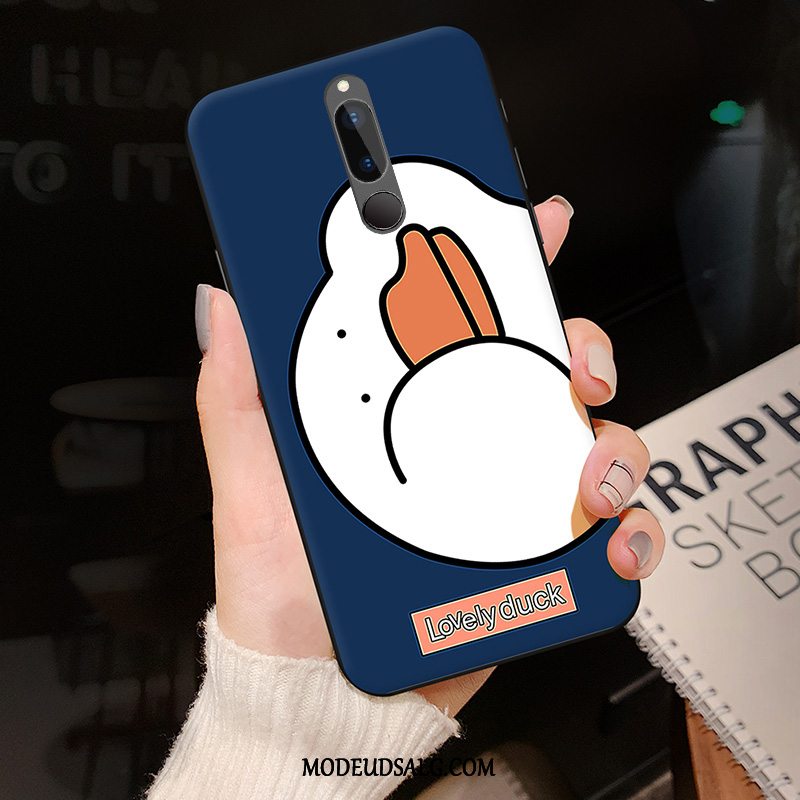 Huawei Mate 10 Lite Etui / Cover Ny Smuk Cartoon Rød Silikone