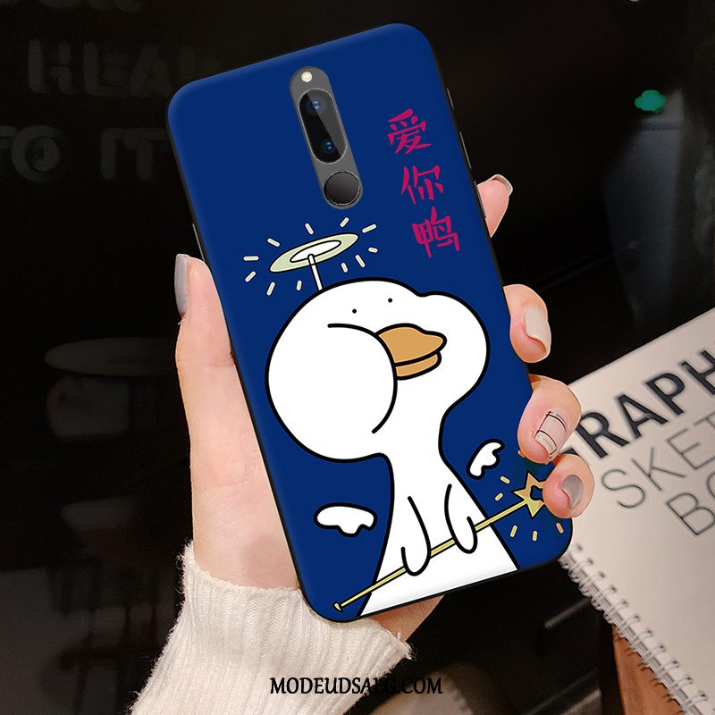 Huawei Mate 10 Lite Etui / Cover Ny Smuk Cartoon Rød Silikone