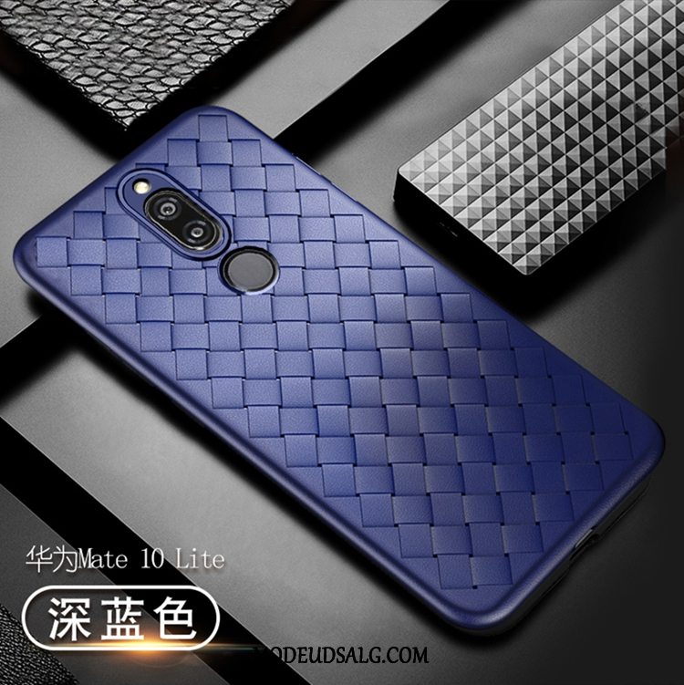 Huawei Mate 10 Lite Etui / Cover Rød Udstrålende Åndbar Silikone