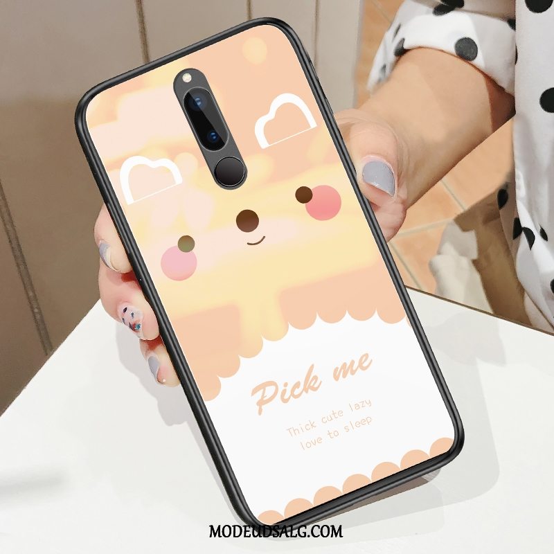 Huawei Mate 10 Lite Etui Lyserød Glas Cartoon Trend Anti-fald