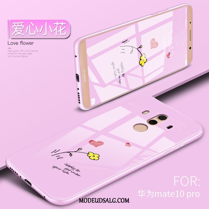 Huawei Mate 10 Pro Etui Af Personlighed Rød Cartoon Kreativ Smuk