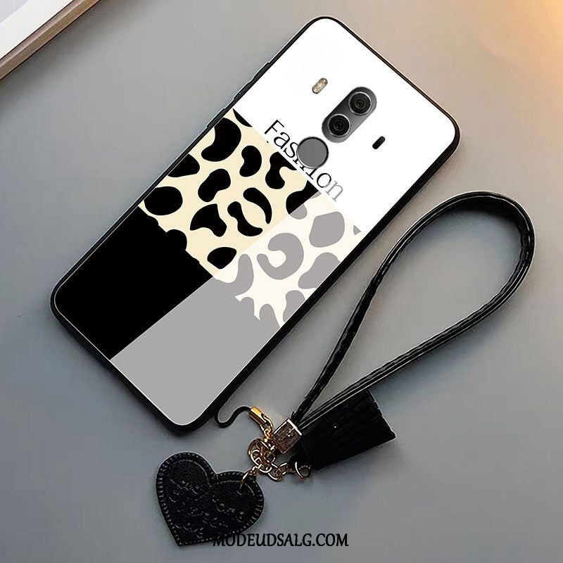 Huawei Mate 10 Pro Etui Anti-fald Cover Glas Alt Inklusive Leopard