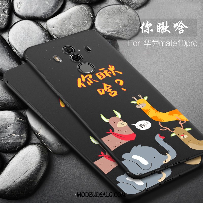 Huawei Mate 10 Pro Etui Beskyttelse Kreativ Tynd Cover Silikone