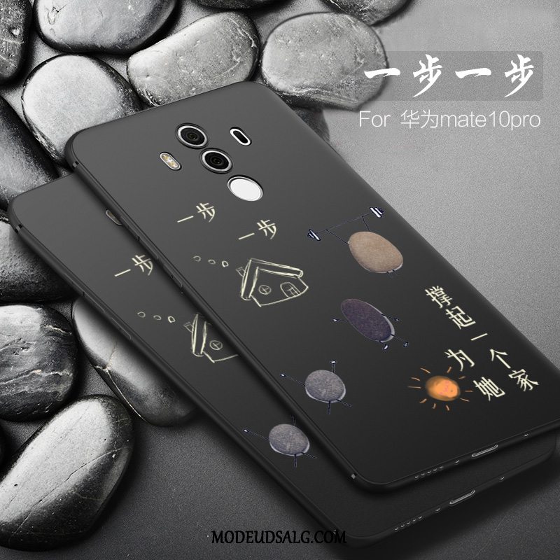 Huawei Mate 10 Pro Etui Beskyttelse Kreativ Tynd Cover Silikone