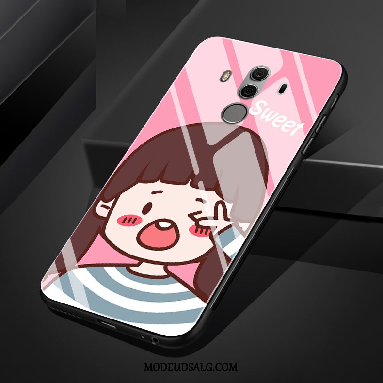 Huawei Mate 10 Pro Etui / Cover Blå Cartoon Kreativ Silikone