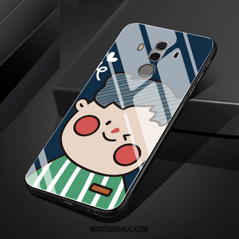 Huawei Mate 10 Pro Etui / Cover Blå Cartoon Kreativ Silikone