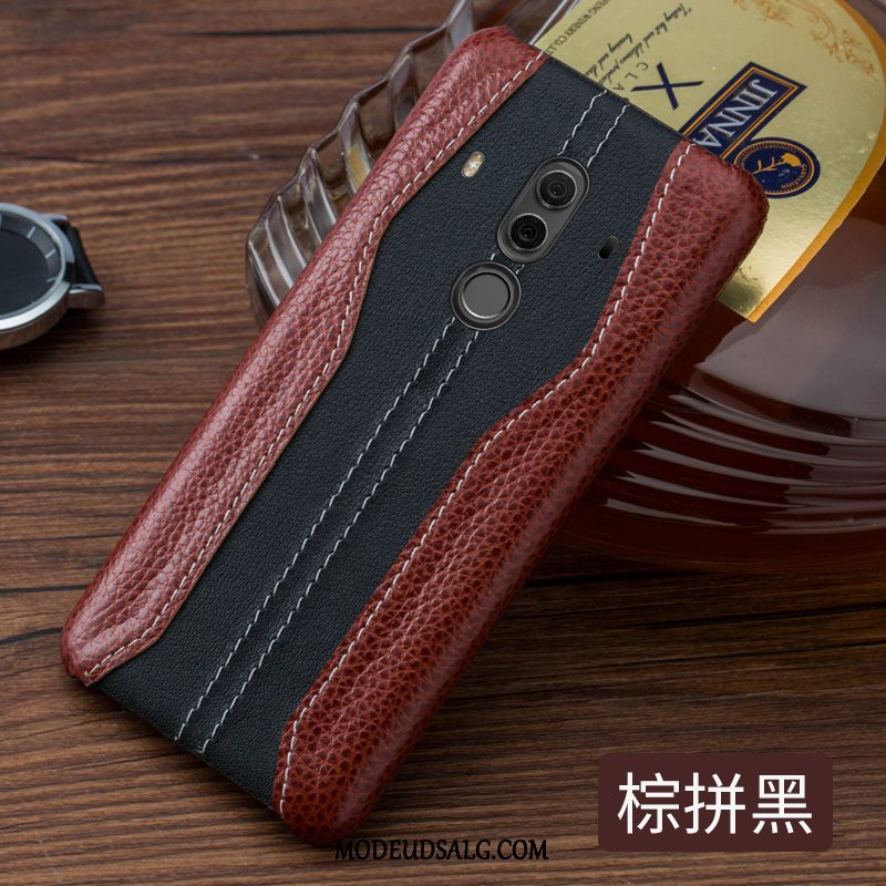 Huawei Mate 10 Pro Etui / Cover Ægte Læder Beskyttelse Kvalitet High End