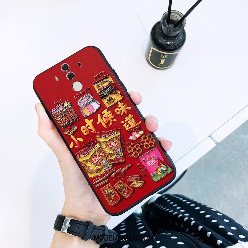 Huawei Mate 10 Pro Etui Net Red Smuk Alt Inklusive Cover Sort