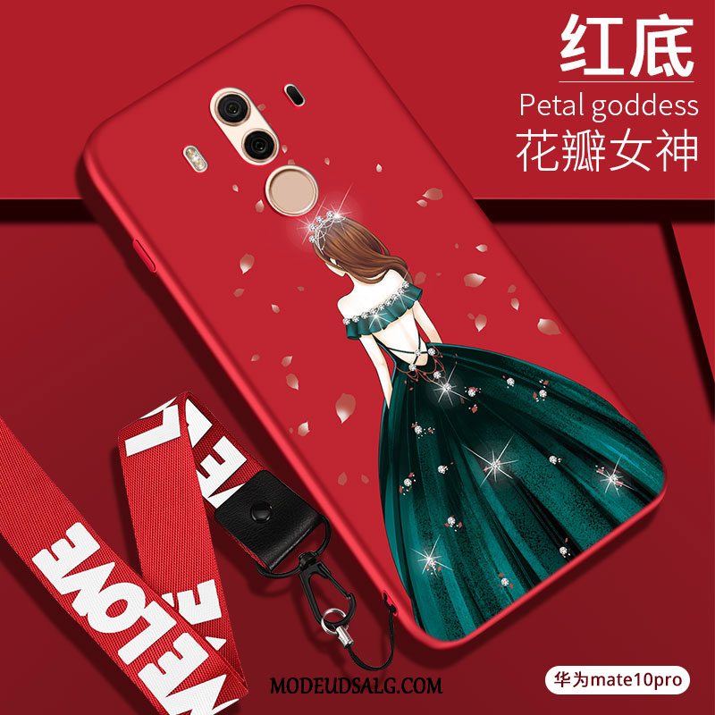 Huawei Mate 10 Pro Etui Silikone Alt Inklusive Blød Cover Sort