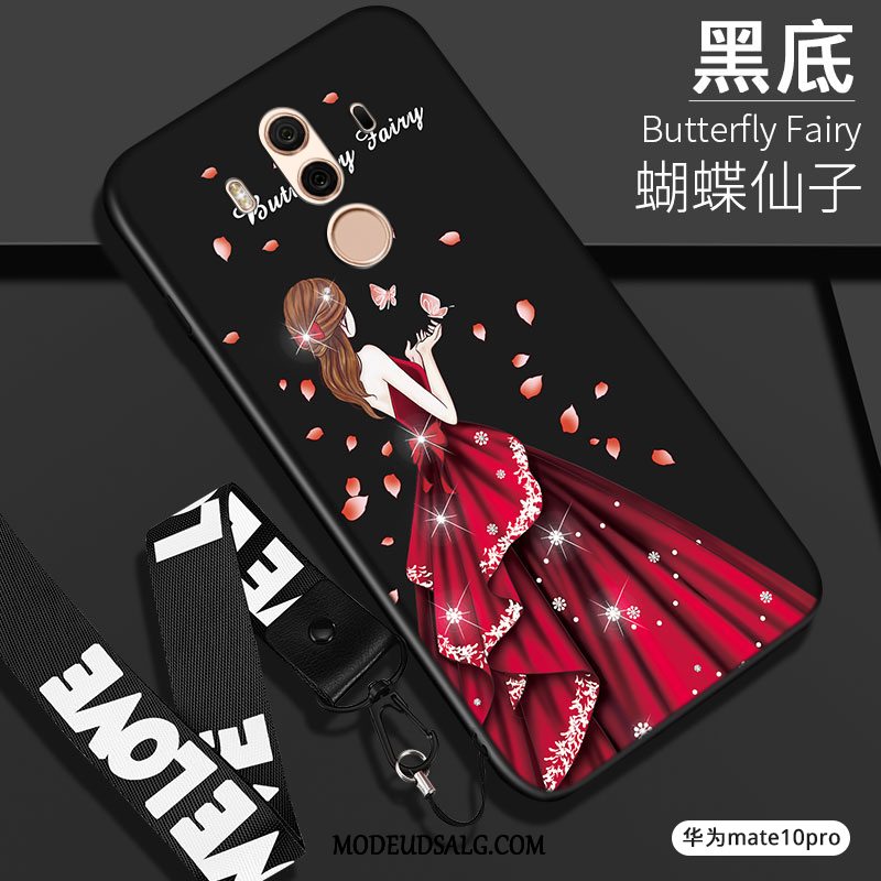 Huawei Mate 10 Pro Etui Silikone Alt Inklusive Blød Cover Sort