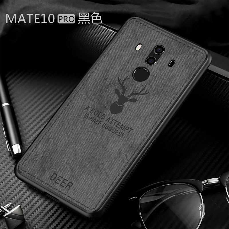 Huawei Mate 10 Pro Etui Silikone Beskyttelse Rød Tynd Simple