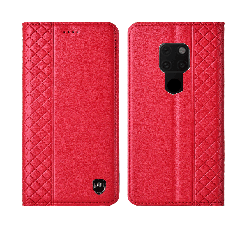 Huawei Mate 20 Etui Beskyttelse Cover Alt Inklusive Lædertaske Gul