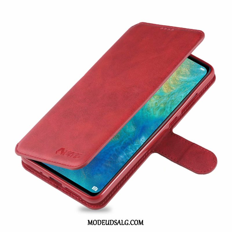 Huawei Mate 20 Etui Blå Cover Hængende Ornamenter Folio Membrane