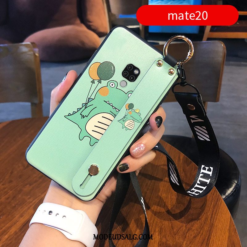 Huawei Mate 20 Etui Blød Hængende Hals Krokodille Cover Cartoon