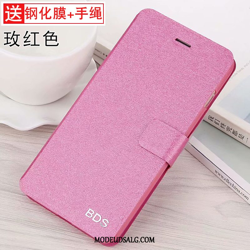 Huawei Mate 20 Etui / Cover Anti-fald Lyserød Beskyttelse Silke Nubuck