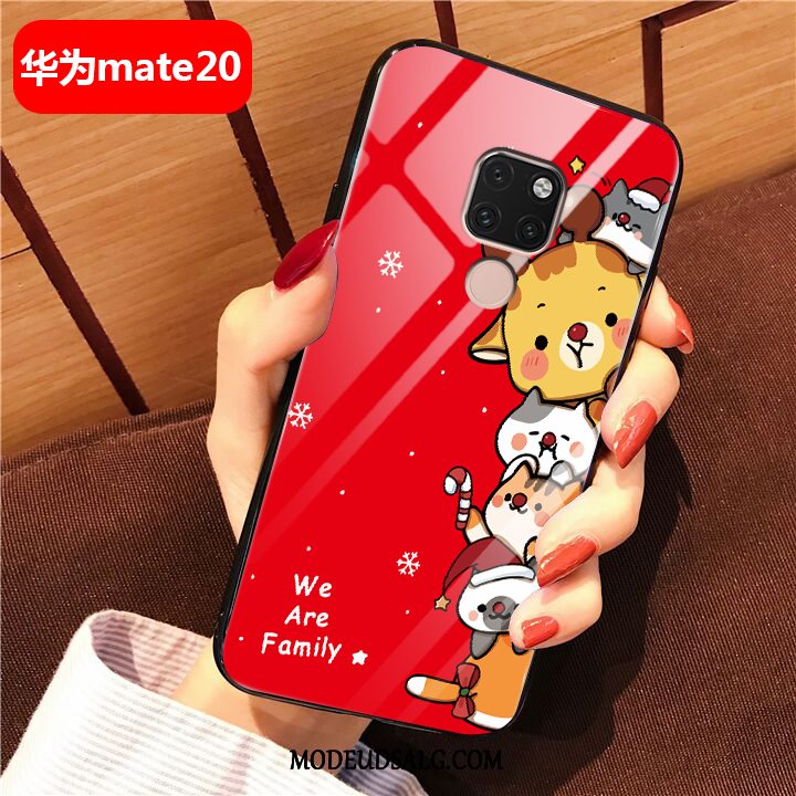 Huawei Mate 20 Etui / Cover Cartoon Anti-fald Beskyttelse Blød Glas