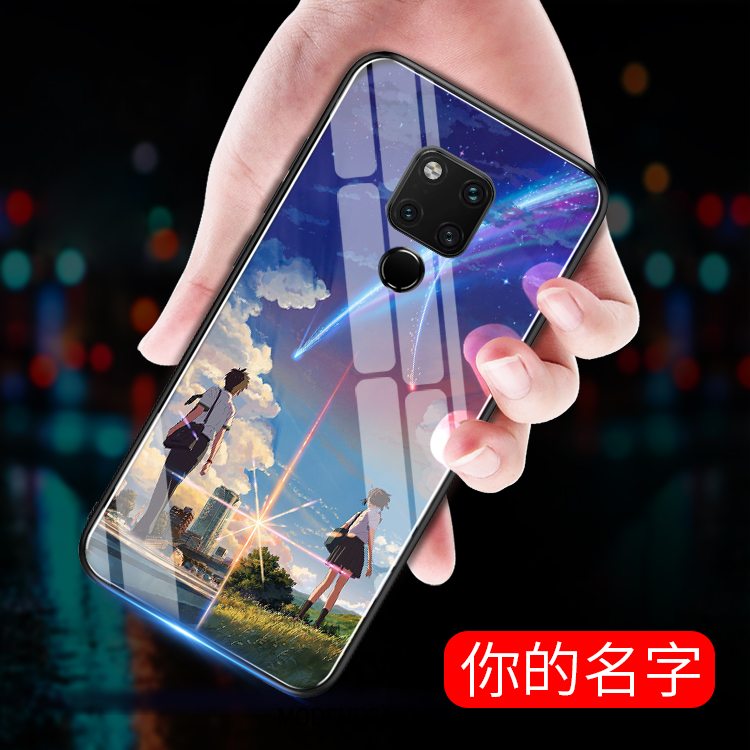 Huawei Mate 20 Etui / Cover Glas Kreativ Af Personlighed Beskyttelse