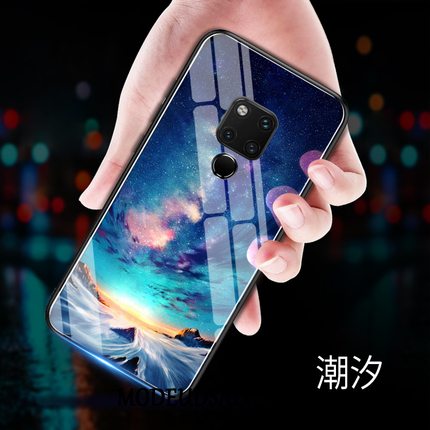 Huawei Mate 20 Etui / Cover Glas Kreativ Af Personlighed Beskyttelse