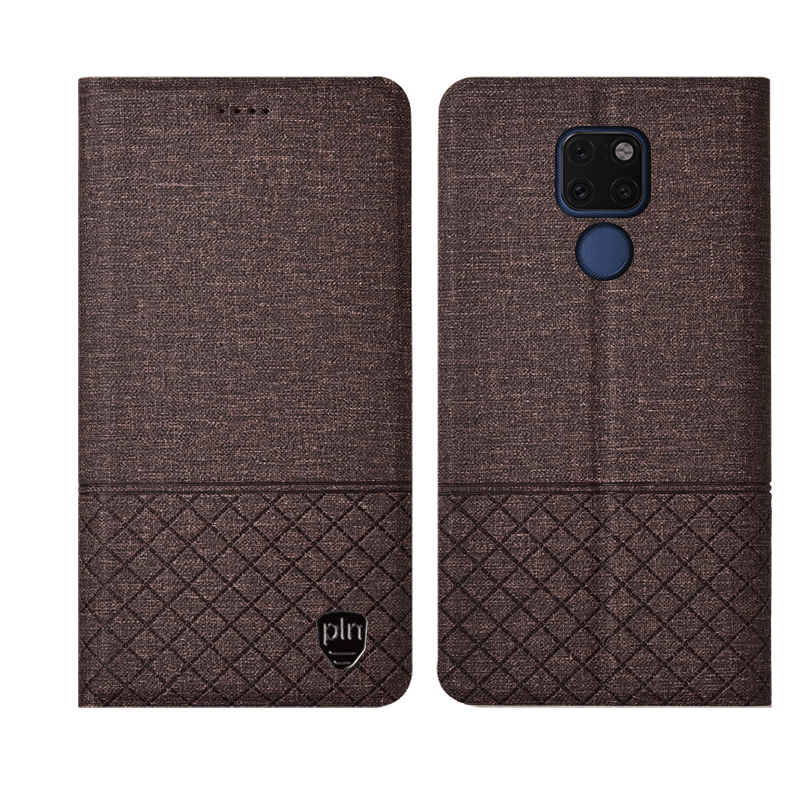 Huawei Mate 20 Etui Ny Blød Beskyttelse Folio Cover