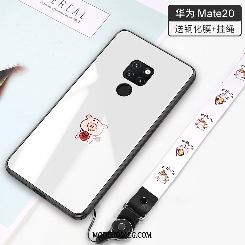 Huawei Mate 20 Etui Trend Elskeren Hvid