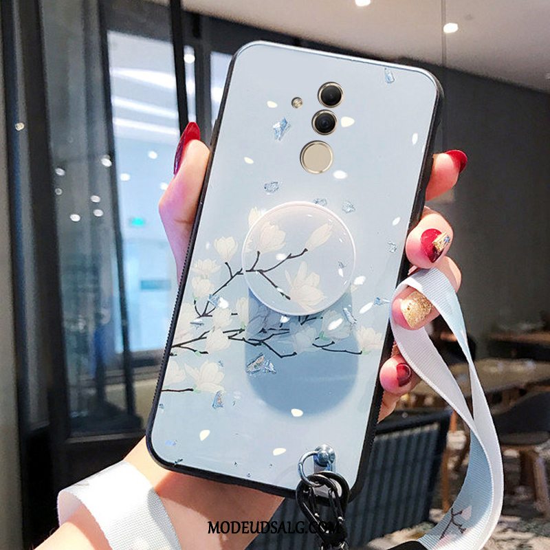 Huawei Mate 20 Lite Etui Beskyttelse Blå Ungdom Hængende Ornamenter Cover