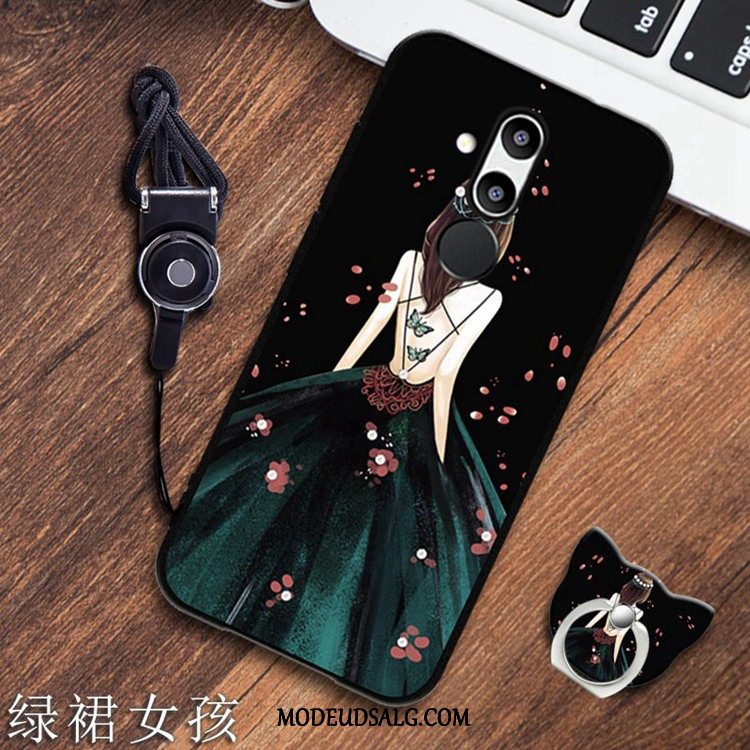 Huawei Mate 20 Lite Etui Beskyttelse Blød Trend Cartoon Hængende Ornamenter