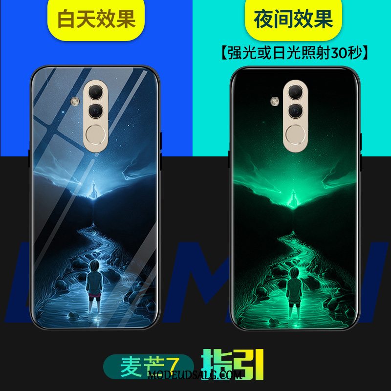 Huawei Mate 20 Lite Etui Blød Cover Lyser Beskyttelse Glas