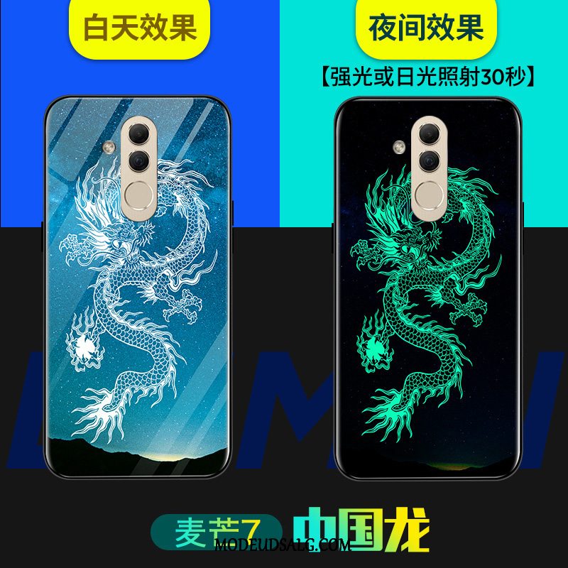 Huawei Mate 20 Lite Etui Blød Cover Lyser Beskyttelse Glas