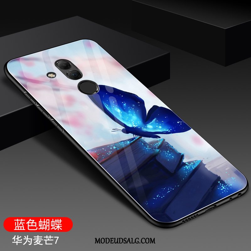 Huawei Mate 20 Lite Etui / Cover Af Personlighed Blå Trendy Anti-fald Glas