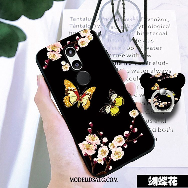 Huawei Mate 20 Lite Etui / Cover Hvid Cartoon Blød Anti-fald