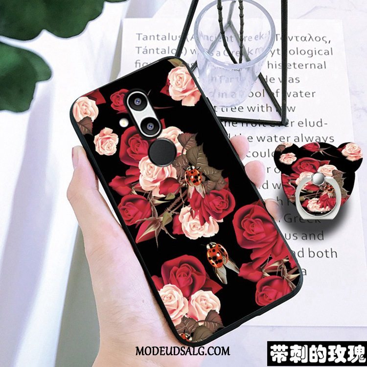 Huawei Mate 20 Lite Etui / Cover Hvid Cartoon Blød Anti-fald