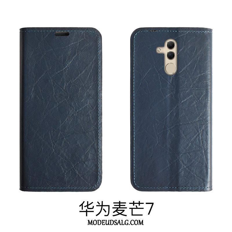 Huawei Mate 20 Lite Etui / Cover Lædertaske Folio Lyserød Simple