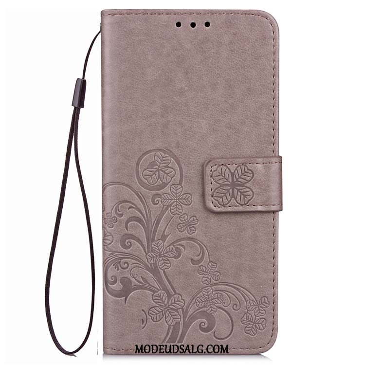 Huawei Mate 20 Lite Etui Cover Sort Folio Silikone Lædertaske