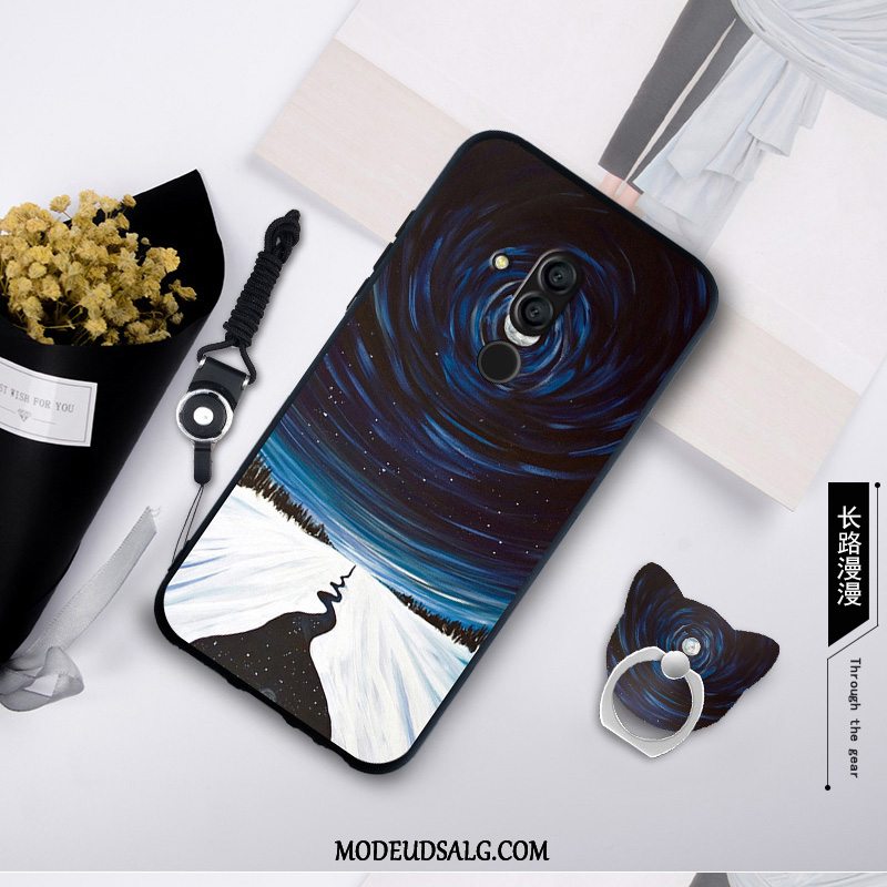 Huawei Mate 20 Lite Etui Hærdning Beskyttelse Blød Cover Membrane