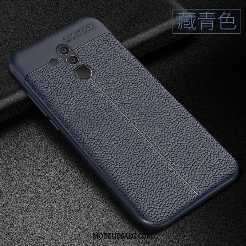 Huawei Mate 20 Lite Etui Læder Beskyttelse Let Tynd Rød Cover