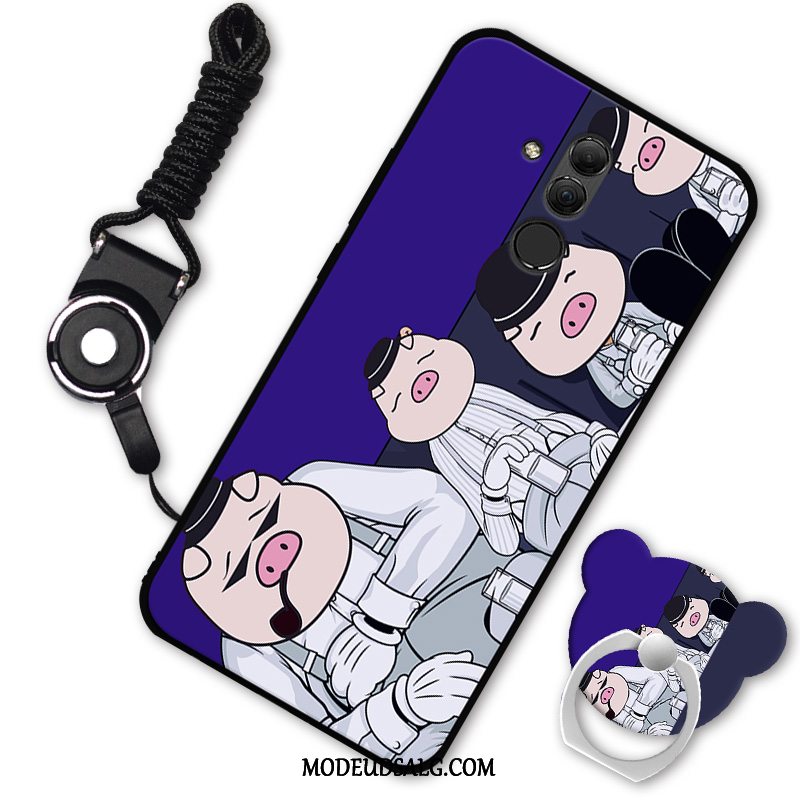 Huawei Mate 20 Lite Etui Smuk Cartoon Trend Af Personlighed Hængende Ornamenter