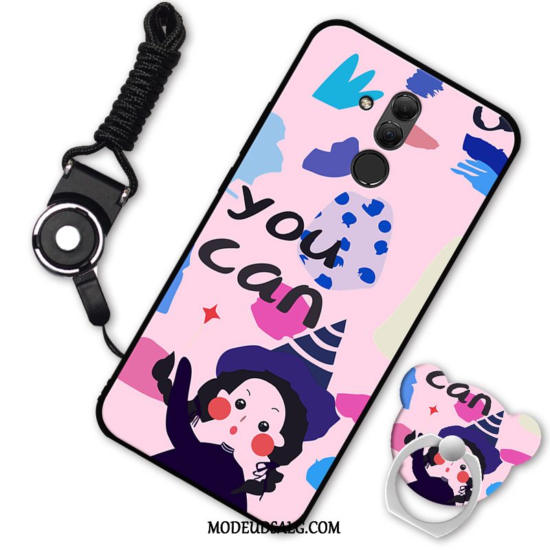 Huawei Mate 20 Lite Etui Smuk Cartoon Trend Af Personlighed Hængende Ornamenter