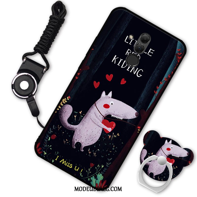 Huawei Mate 20 Lite Etui Smuk Cartoon Trend Af Personlighed Hængende Ornamenter