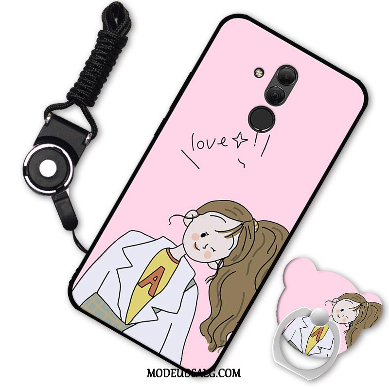 Huawei Mate 20 Lite Etui Smuk Cartoon Trend Af Personlighed Hængende Ornamenter