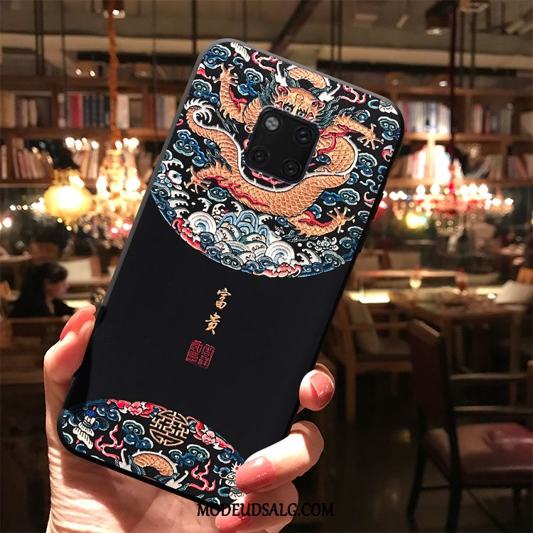 Huawei Mate 20 Pro Etui Beskyttelse Vind Vintage Af Personlighed Cover