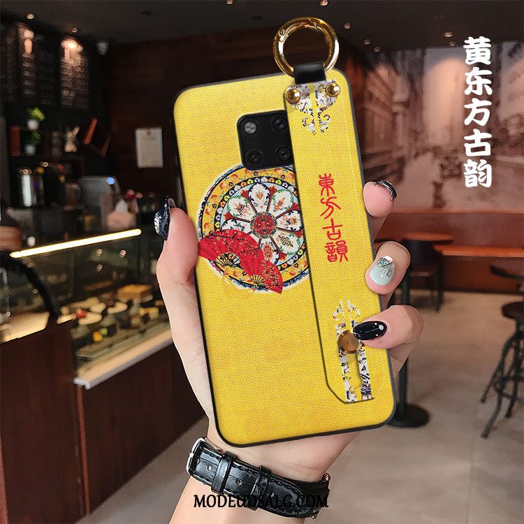 Huawei Mate 20 Pro Etui / Cover Alt Inklusive Gul Vintage Vind Kreativ